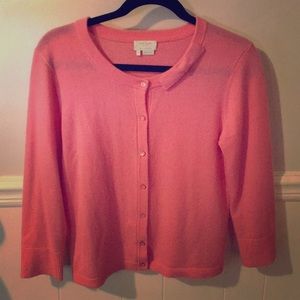 Kate Spade quarter sleeve button up cardigan.
